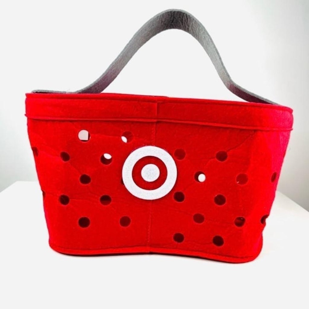 Target Hyde & Eek Felt Trick Or Treat Shopping Basket with handle